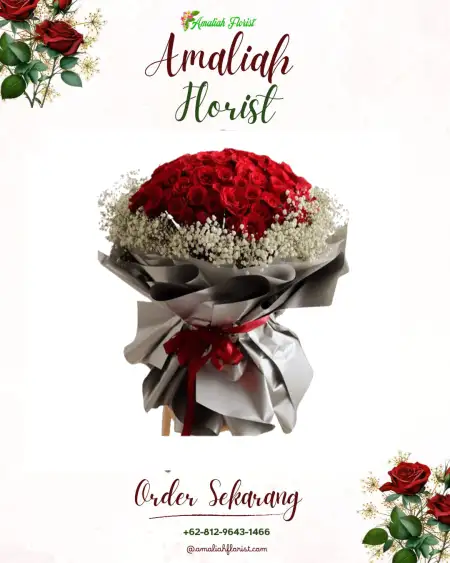 Buket Bunga Seri Jabo Baru